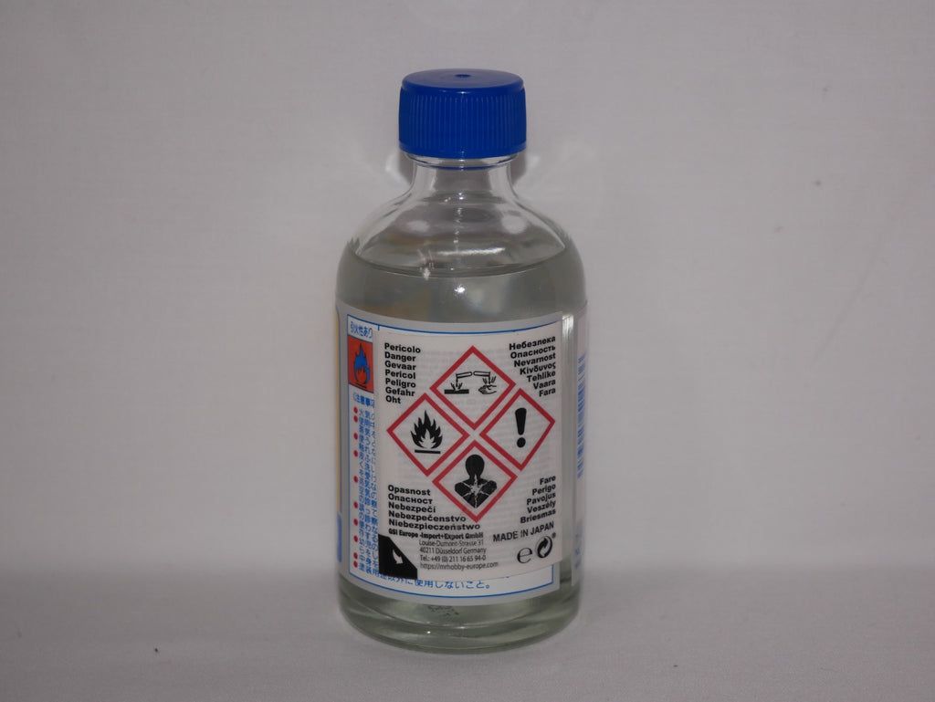 Mr Hobby Mr Color Levelling Airbrush Thinner 110 (110ml) Glass Bottle - T-106