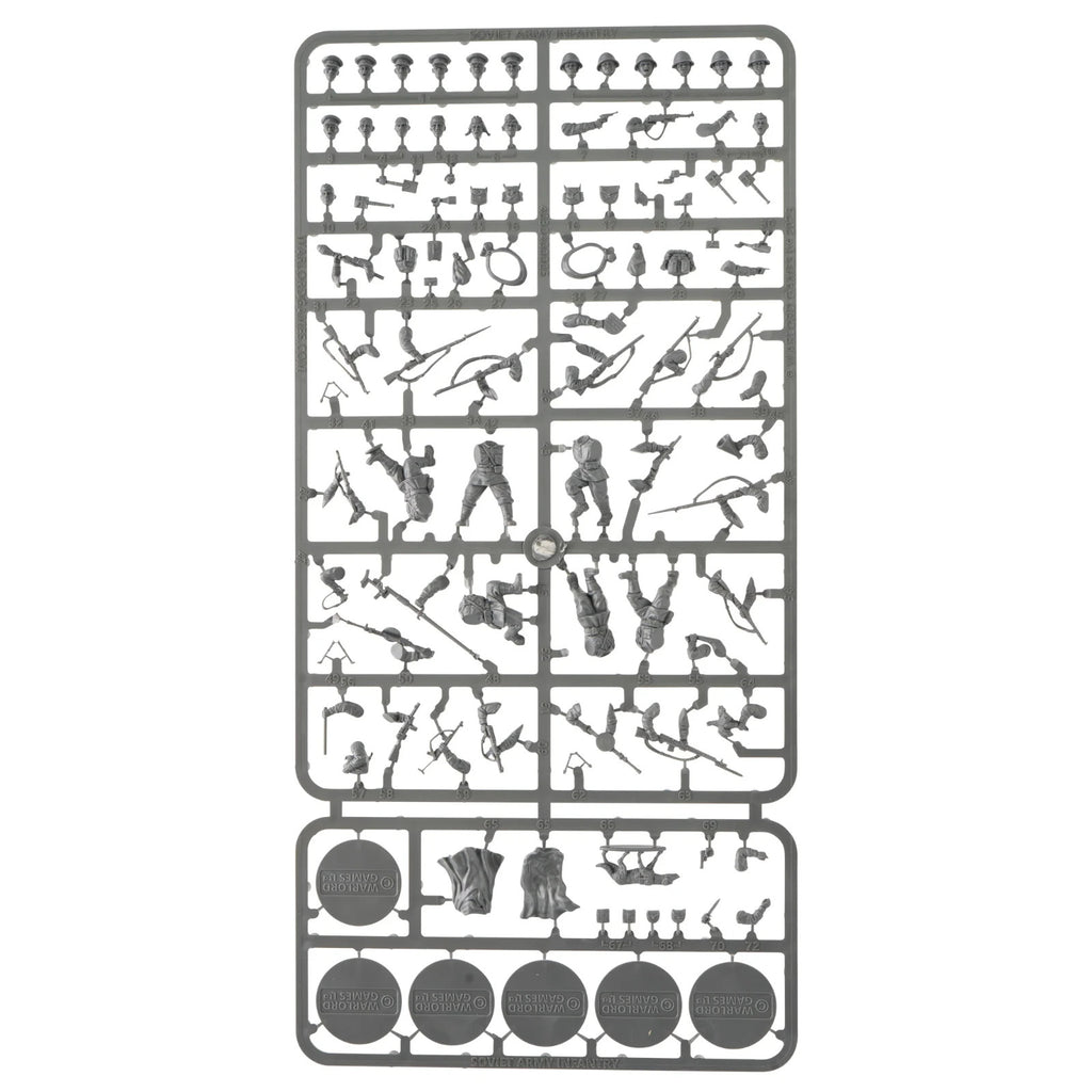 Warlord Games Bolt Action 1:56 Scale WW2 Soviet Army Infantry Platoon 402014008