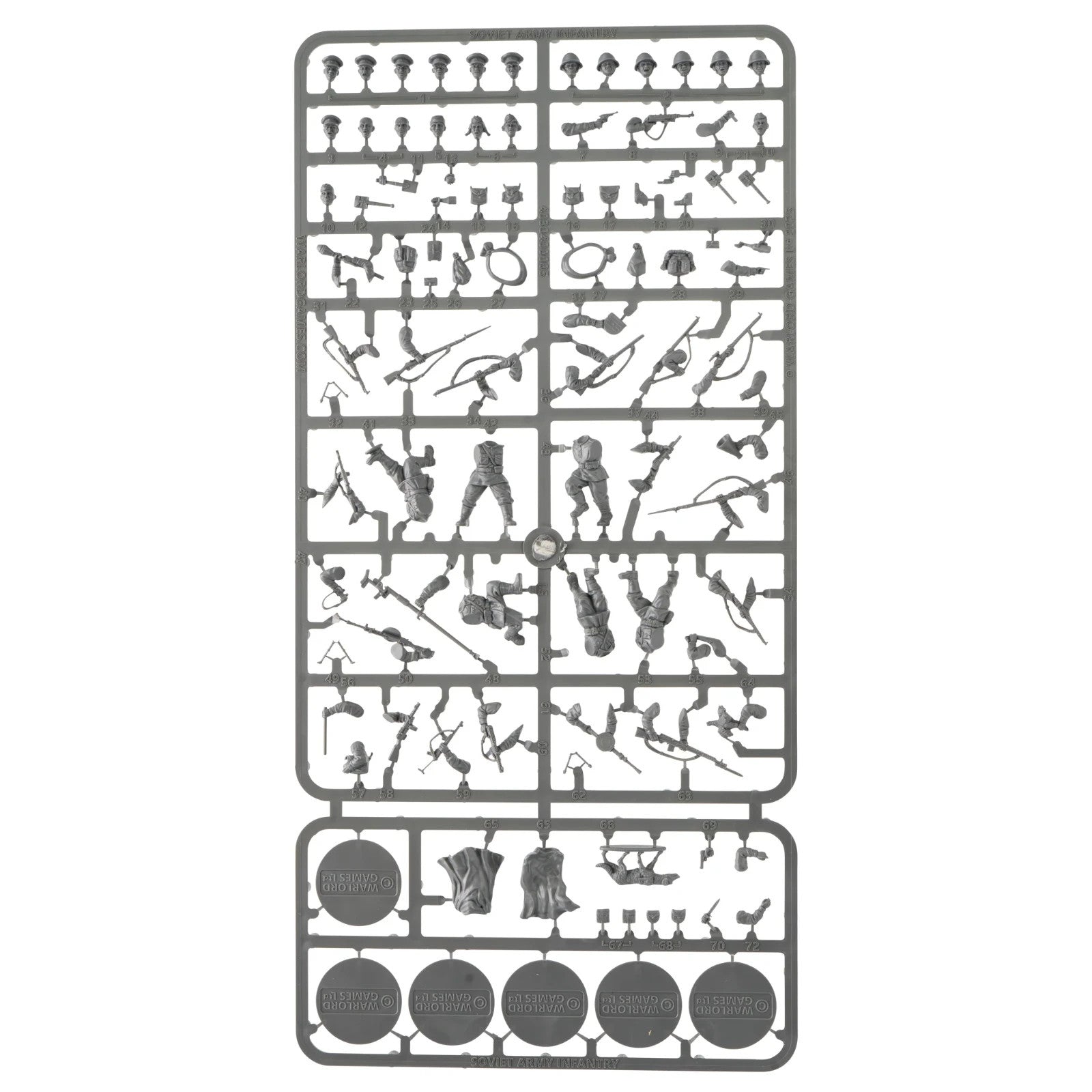 Warlord Games Bolt Action 1:56 Scale WW2 Soviet Army Infantry Platoon 402014008