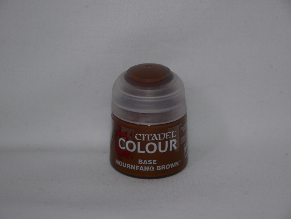 Citadel Colour Base Mournfang Brown Acrylic 12ml/0.40 fl oz Paint Pot - (21-20)