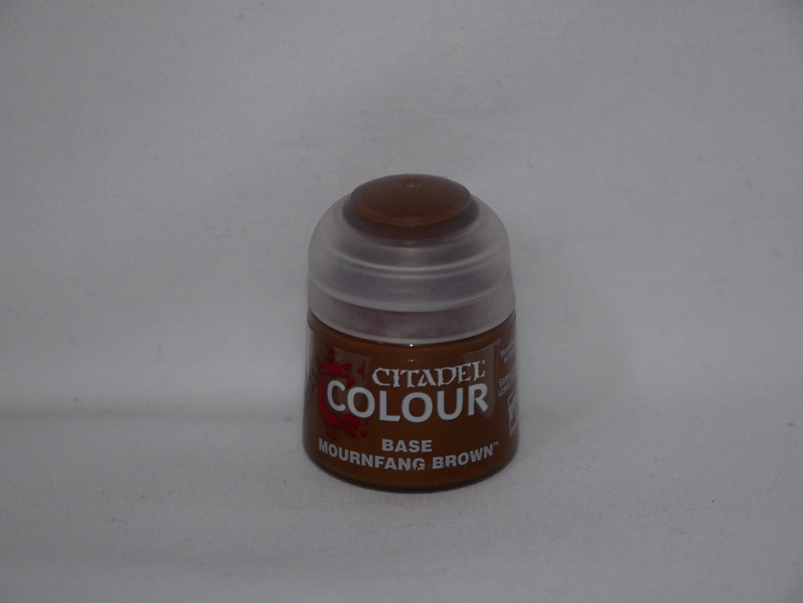 Citadel Colour Base Mournfang Brown Acrylic 12ml/0.40 fl oz Paint Pot - (21-20)