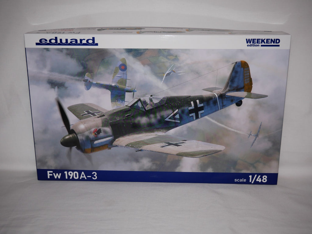Eduard 1:48 Scale Focke-Wulf Fw 190A-3 Weekend Edition Model Plastic Kit- 84205