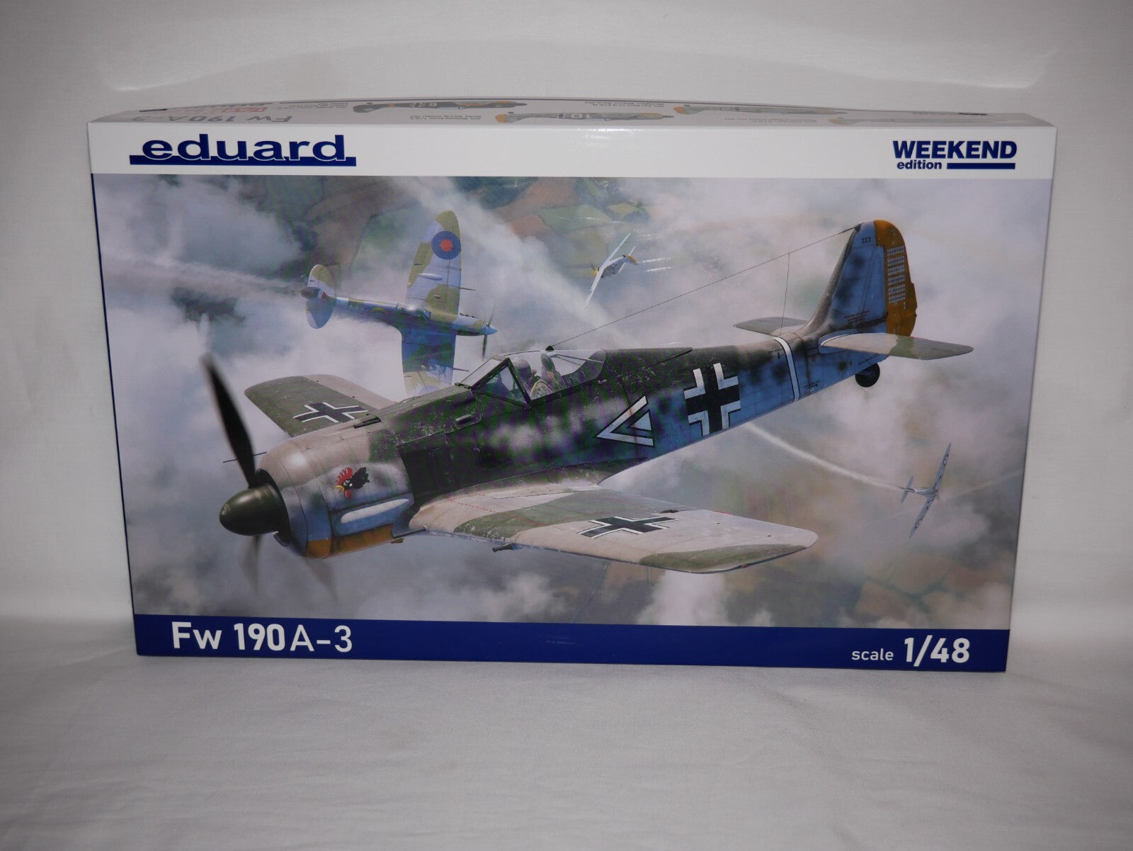 Eduard 1:48 Scale Focke-Wulf Fw 190A-3 Weekend Edition Model Plastic Kit- 84205