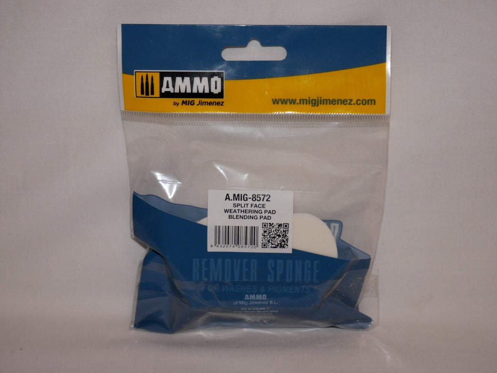 Ammo By Mig Jimenez Hobby Split Face Weathering Pad & Blending Pad - A.MIG-8572