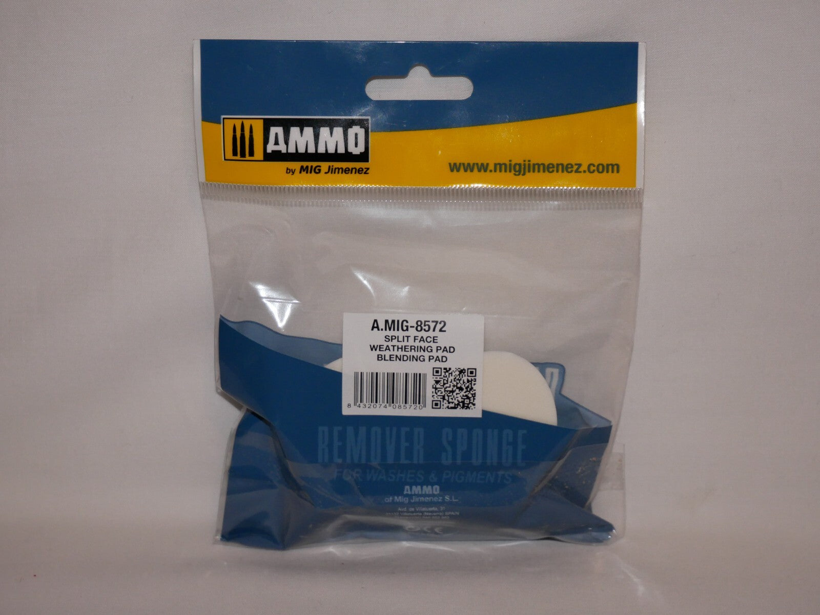 Ammo By Mig Jimenez Hobby Split Face Weathering Pad & Blending Pad - A.MIG-8572