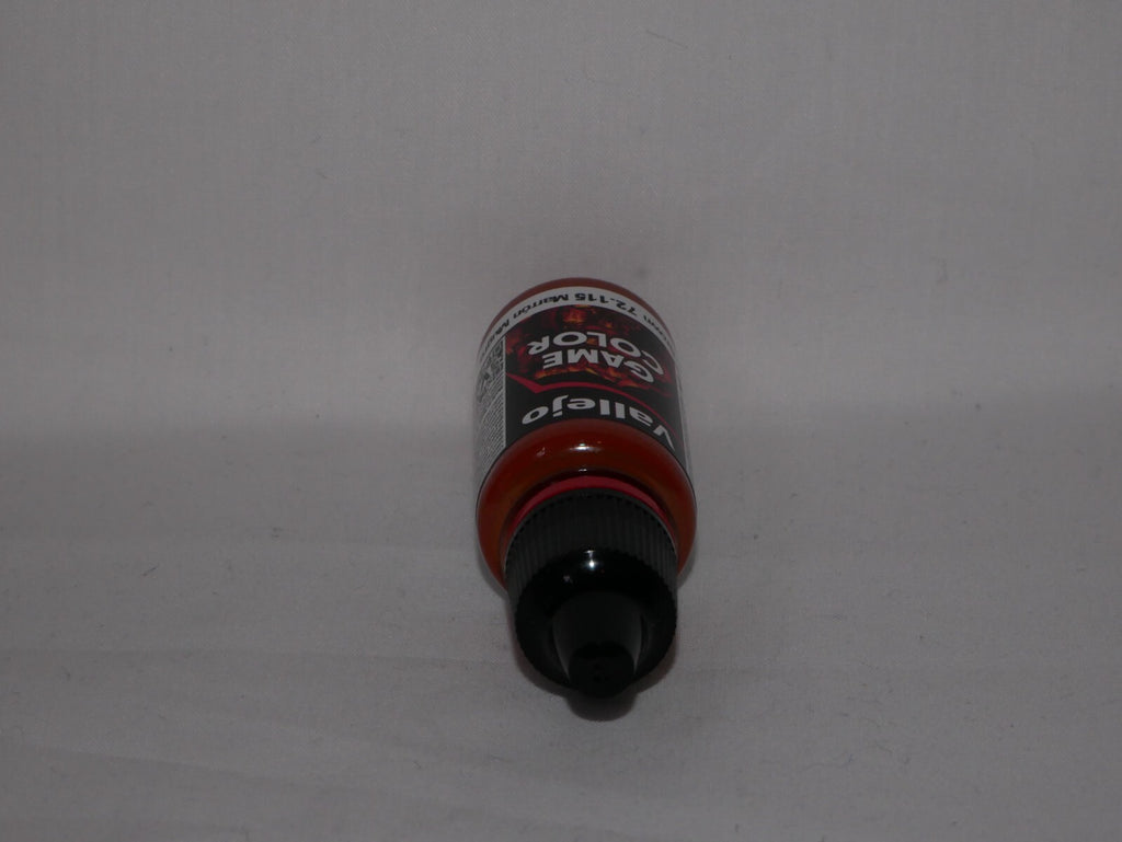 Vallejo Game Color Acrylics Grunge Brown 18ml/0.6 fl oz Dropper Bottle - 72.115