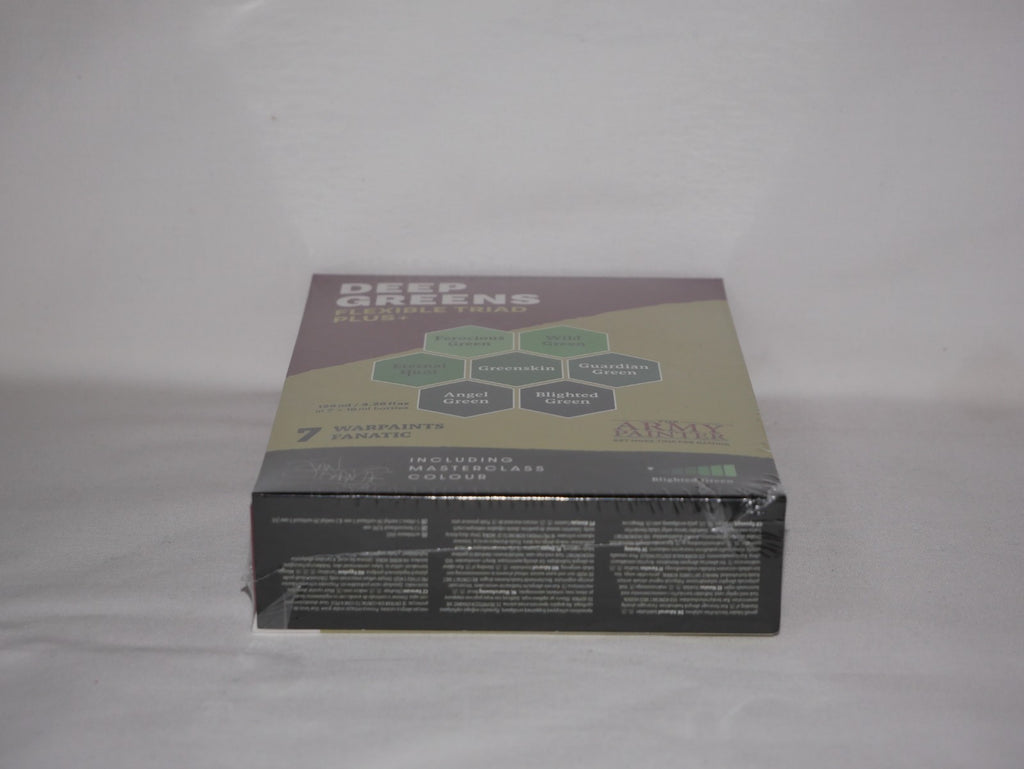 The Army Painter Warpaints Fanatic Flexible Triade Plus+ Deep Greens Set WP8088