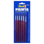 Revell Paint Brush Set Painta Standard 6 Brushes (Assorted Sizes 00 - 4) - 29621