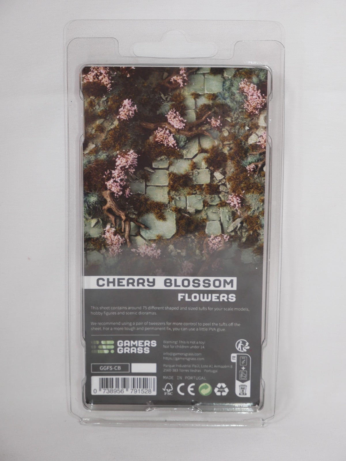 Gamers Grass Cherry Blossom Flowers Grass Tufts For Bases 75x Per Pack - GGFS-CB