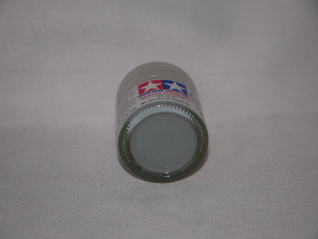 Tamiya Color Acrylic Model Paint Mini X-21 Flat Base 10ml 1/3oz Glass Jar 81521