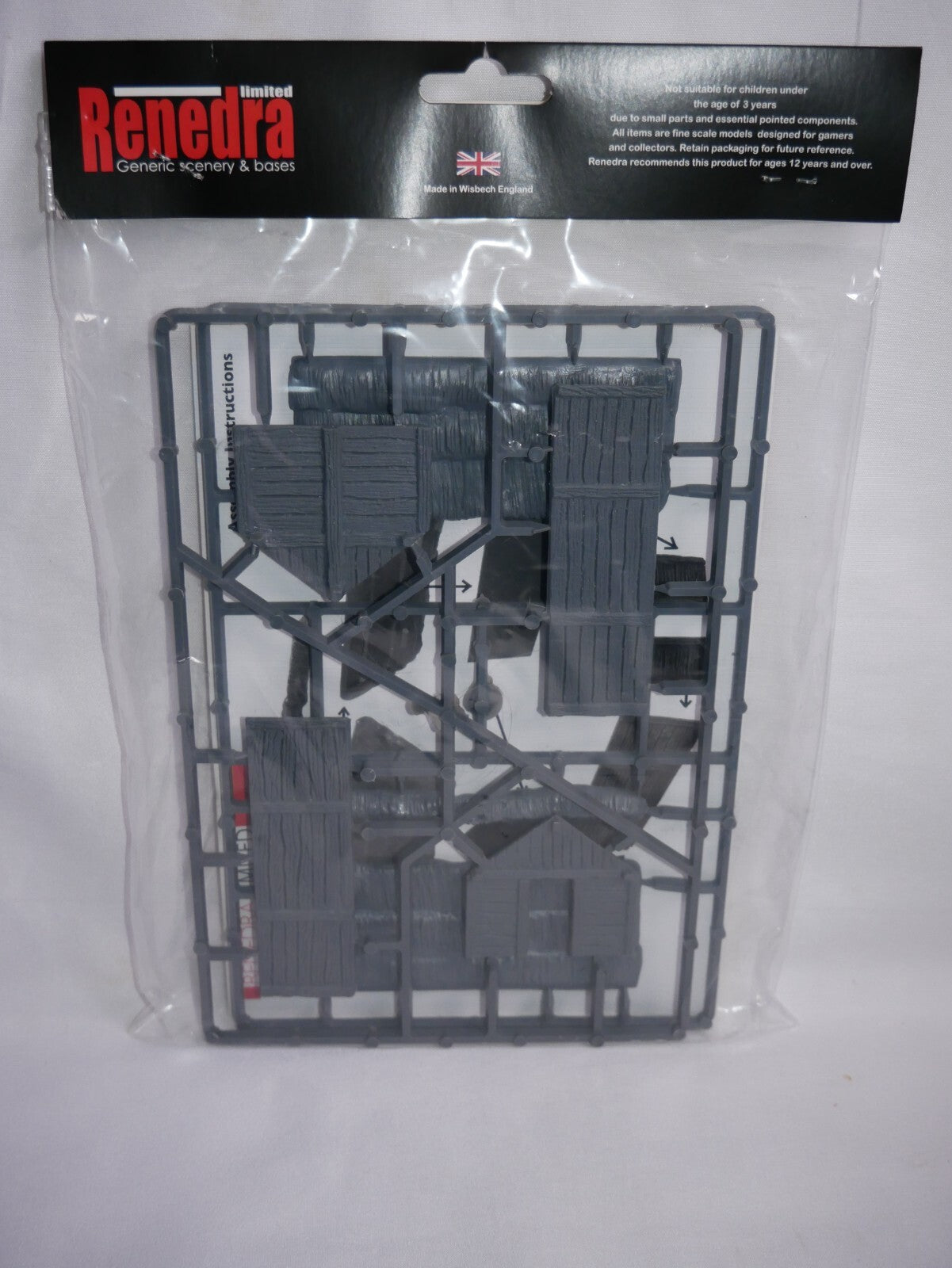 Renedra Ltd Generic Scenery & Bases 1/56th (28mm) Scale Timber Outbulding - RNTO