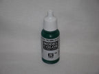 Vallejo Model Color Black Green Acrylic 17ml/0.57 fl oz Dropper Bottle - 70.980