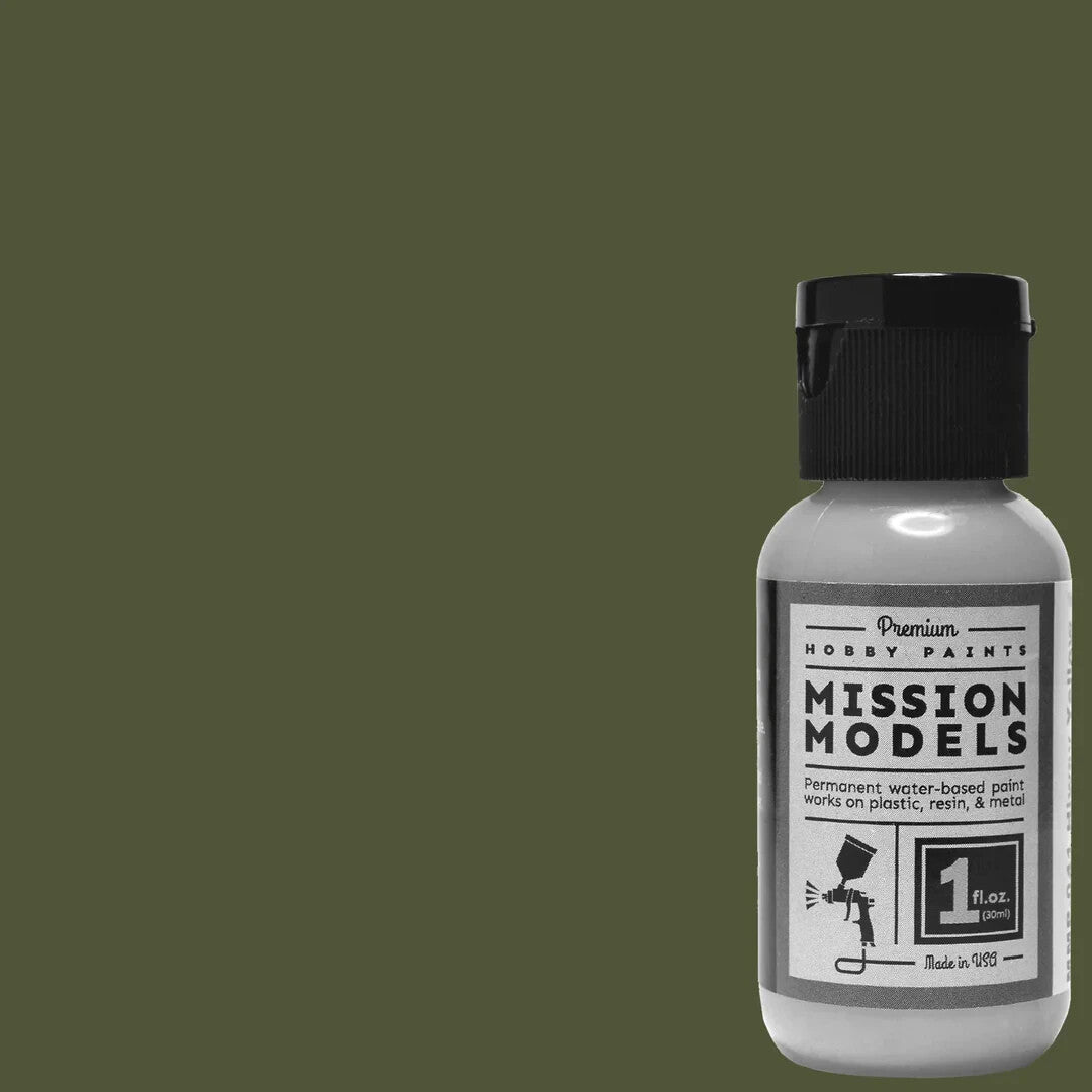 Mission Models Hobby Paints US Army Olive Drab FS 33070 30ml Bottle (MMP - 026)