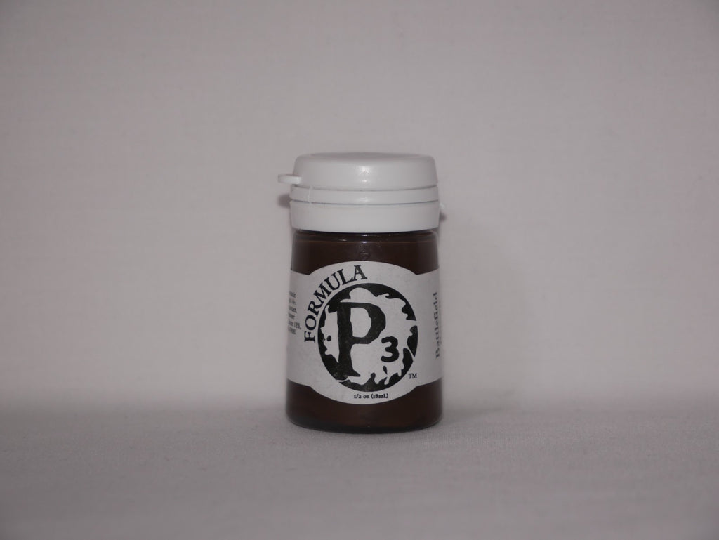 Formula P3 Acrylic Paint Range Battlefield Brown 18ml Flip Top Bottle PIP 93027