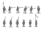 Hat Industrie 1:72 Scale American War Of Independence Hessian Musketeers - 8349