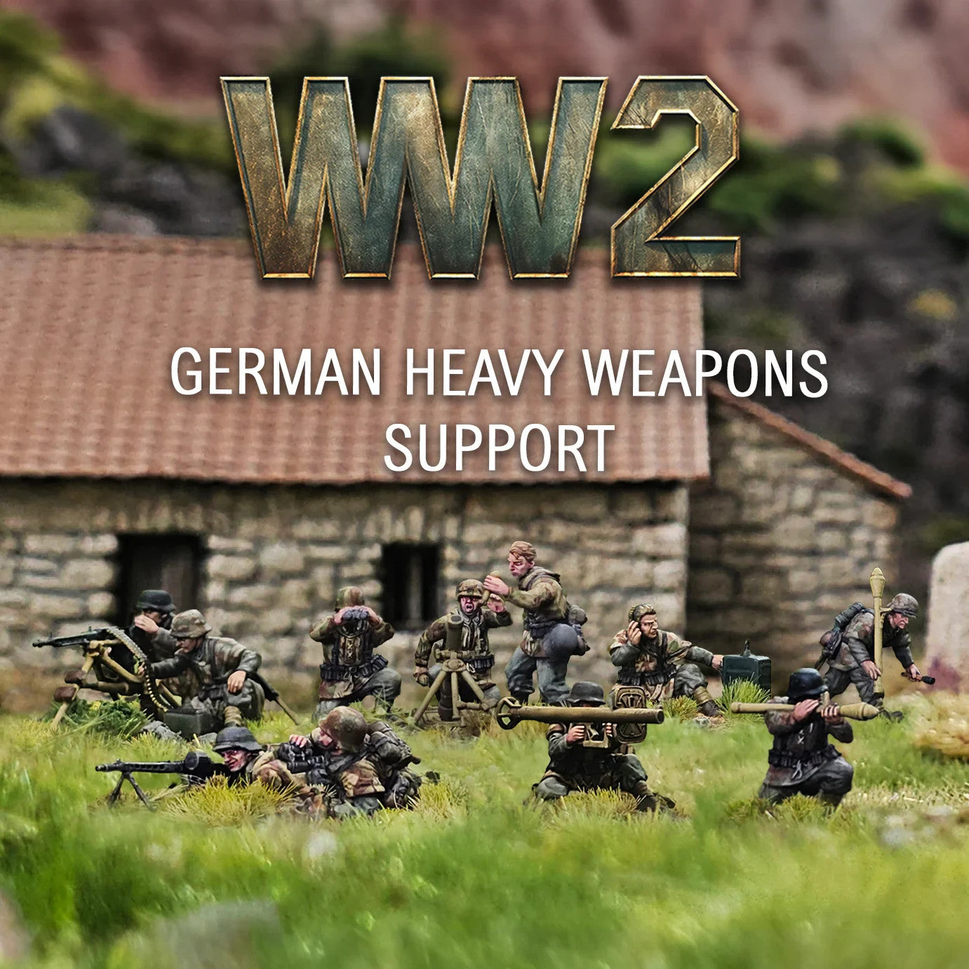 Victrix 28mm WW2 Late War German Heavy Weapons Support (1944 - 1945) - VW2002