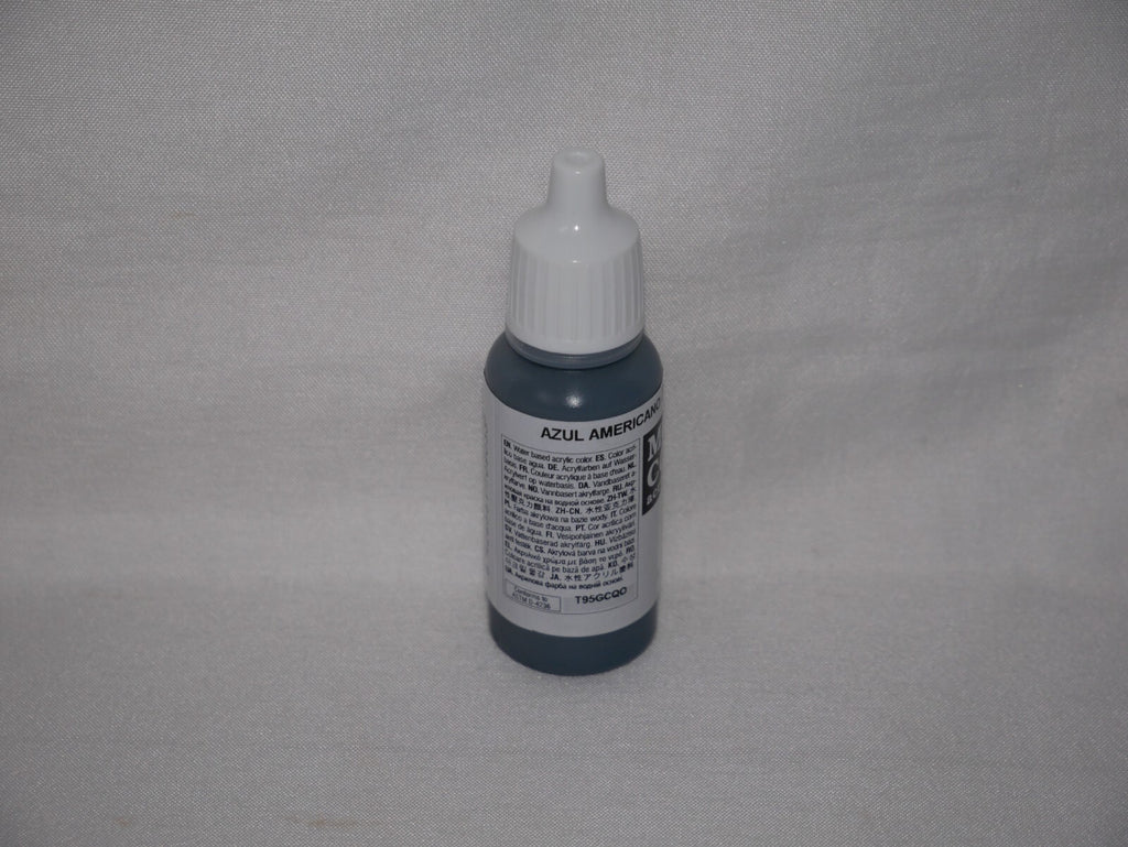 Vallejo Model Color Intermediate Blue Acrylic 17ml Dropper Bottle - 70.903