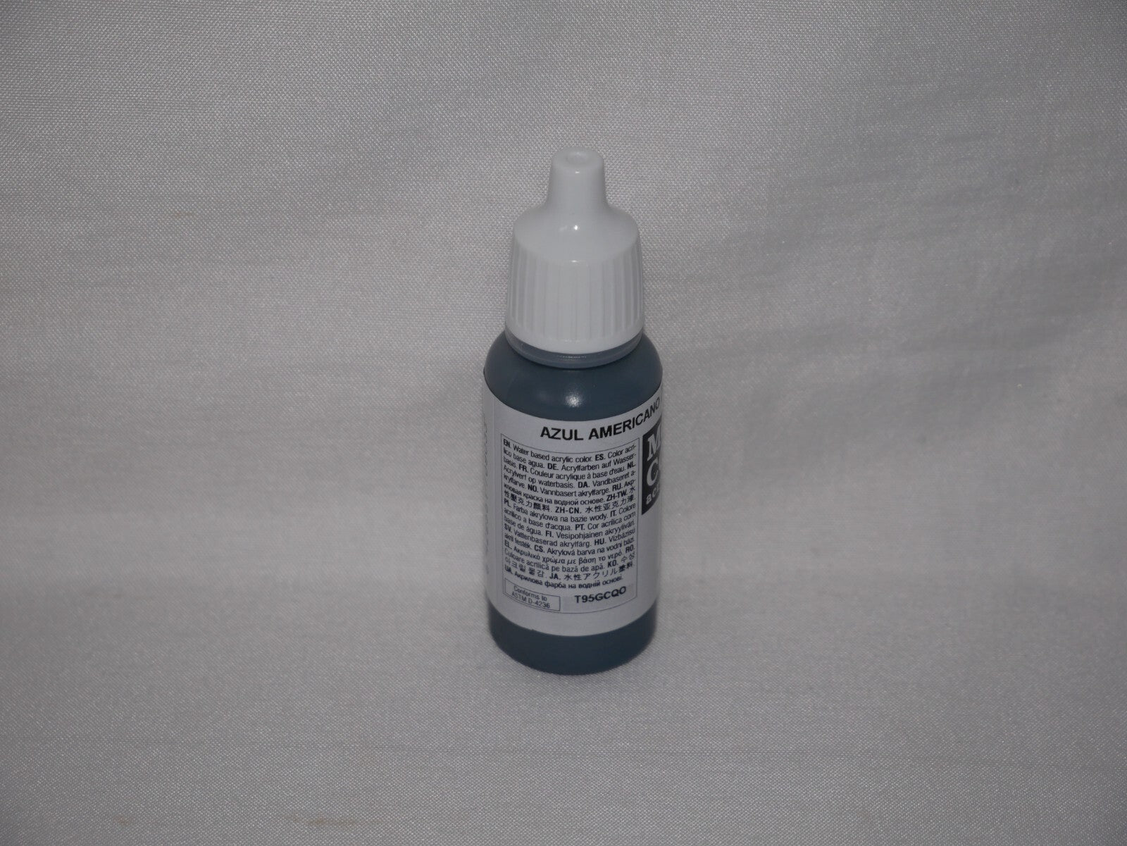 Vallejo Model Color Intermediate Blue Acrylic 17ml Dropper Bottle - 70.903