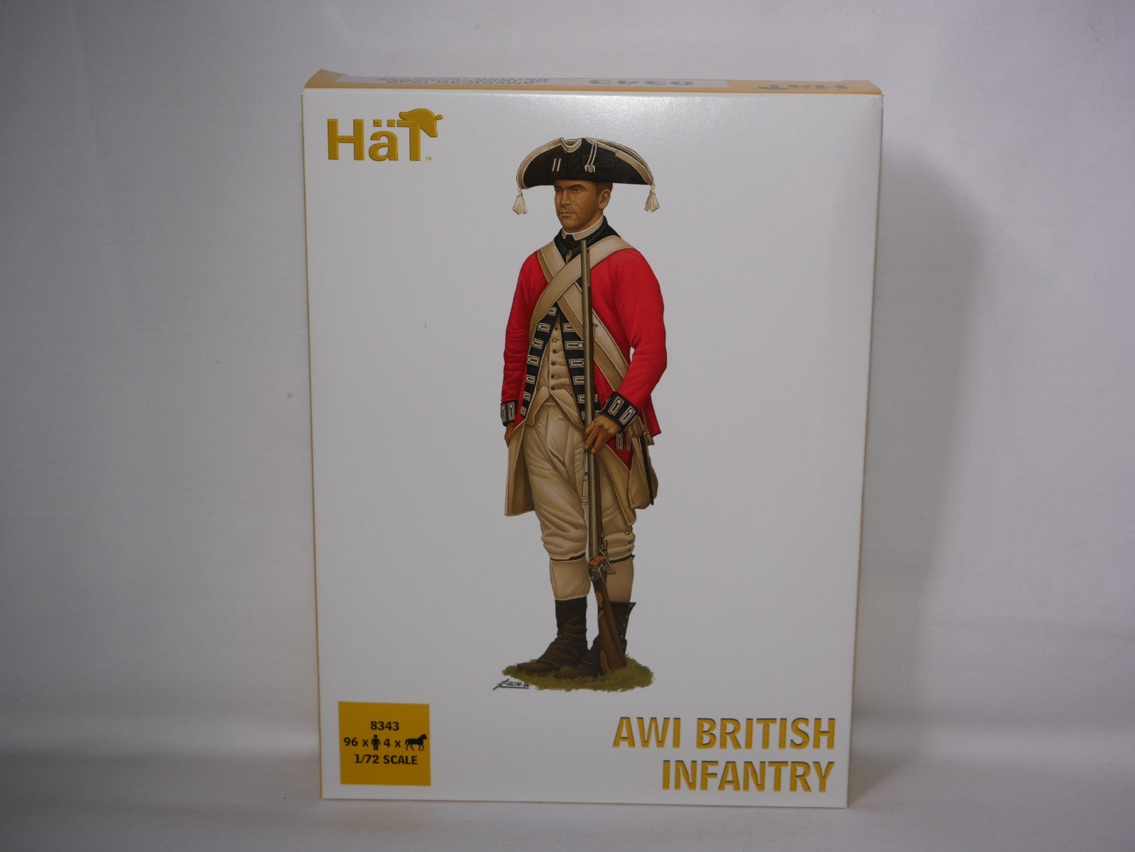 Hat Industrie 1:72 Scale American War Of Independence British Infantry - 8343