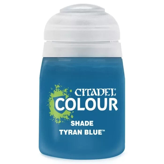 Games Workshop Citadel Colour Shade Tyran Blue 18ml/0.60 fl oz Paint Pot (24-33)