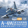 Magic Factory 1:48 Scale A-4M Skyhawk Light Attack Aircraft (2-1) Model Kit 5002