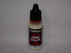 Vallejo Game Color Acrylic Range Off-White 18ml/0.6 fl oz Dropper Bottle 72.101
