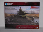 Rubicon Models 1:56 (28mm) Scale WWII Soviet T-26 Light Infantry Tank - 280070