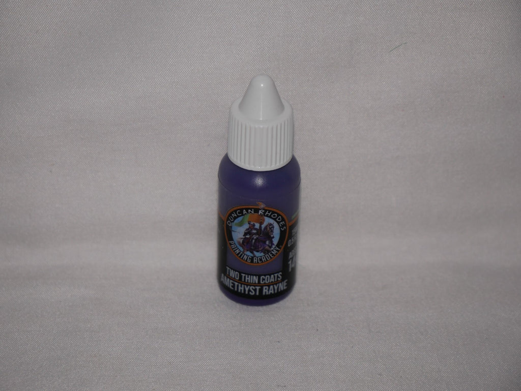 Duncan Rhodes Painting Academy Two Thin Coats Amethyst Rayne 15ml Dropper 10016