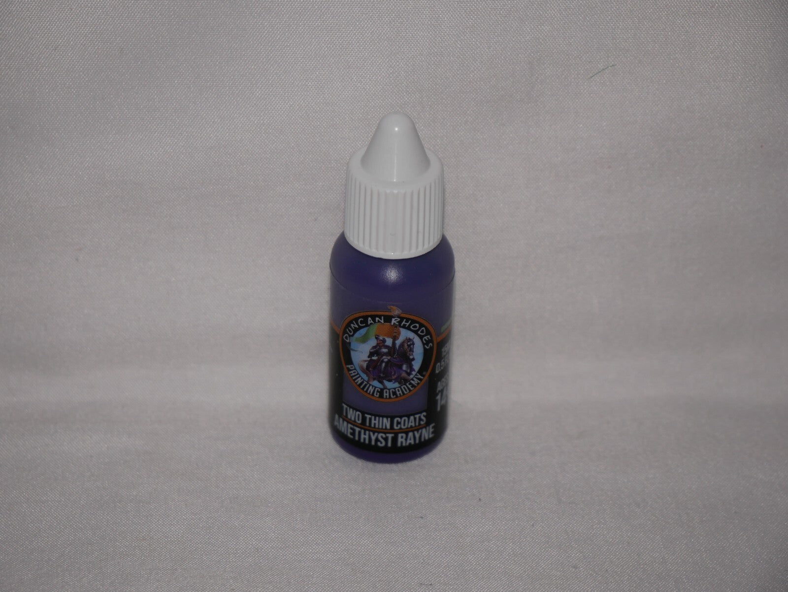 Duncan Rhodes Painting Academy Two Thin Coats Amethyst Rayne 15ml Dropper 10016