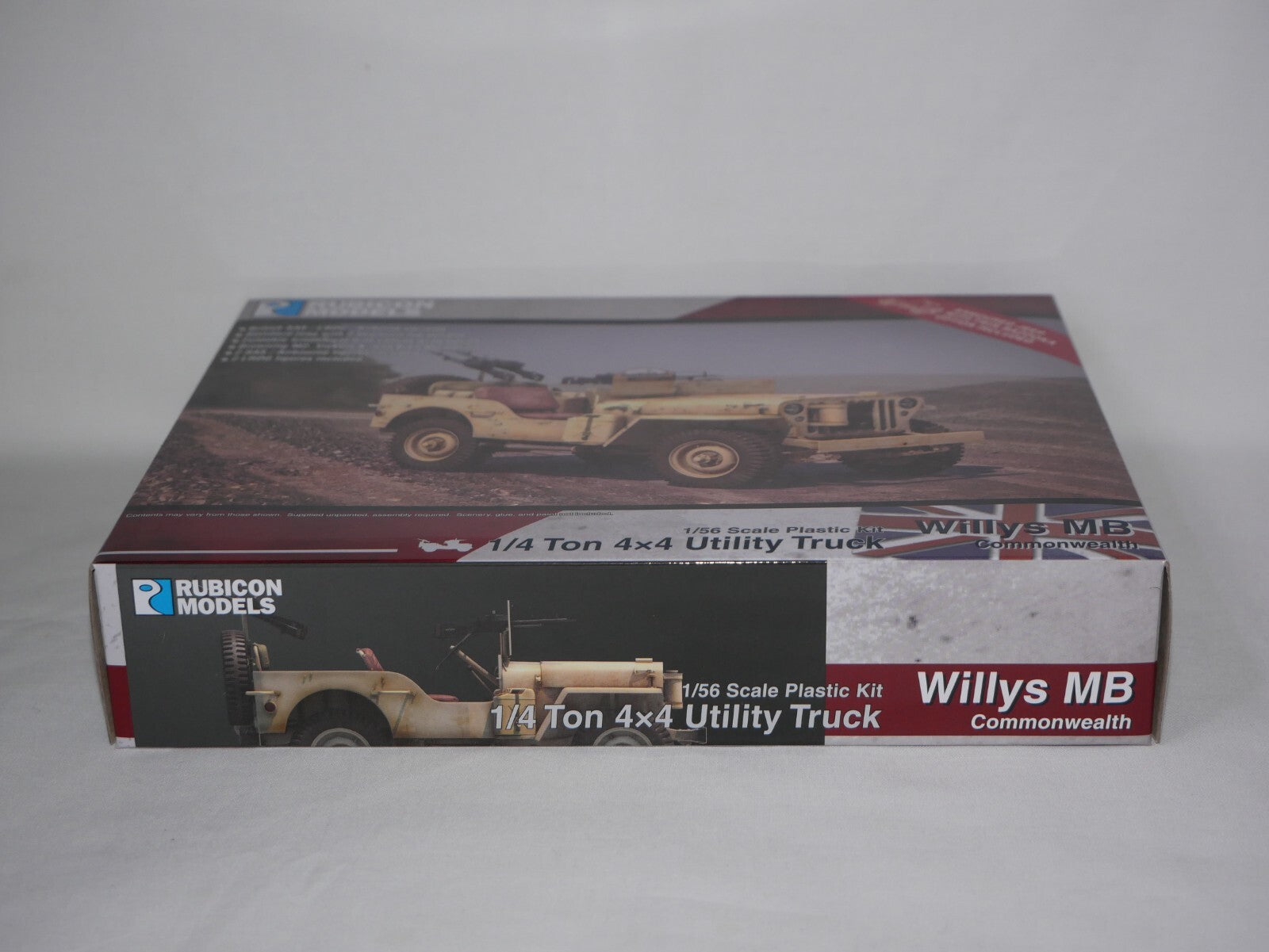 Rubicon Models 1:56 Willys MB Commonwealth 1/4 Ton 4x4 Utility Truck - 280050