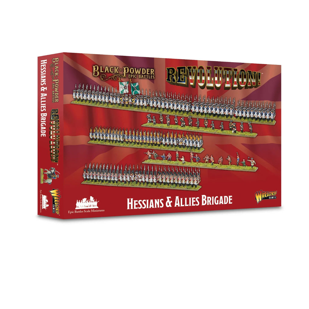 Black Powder Epic Battles Revolution 15mm Hessians & Allies Brigade - 312403407
