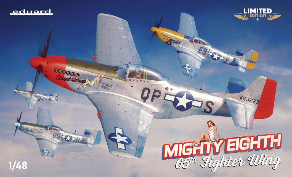 Eduard 1:48 P-51D Mustang Mighty Eighth 65th Fighter Wing Limited Edition 11196