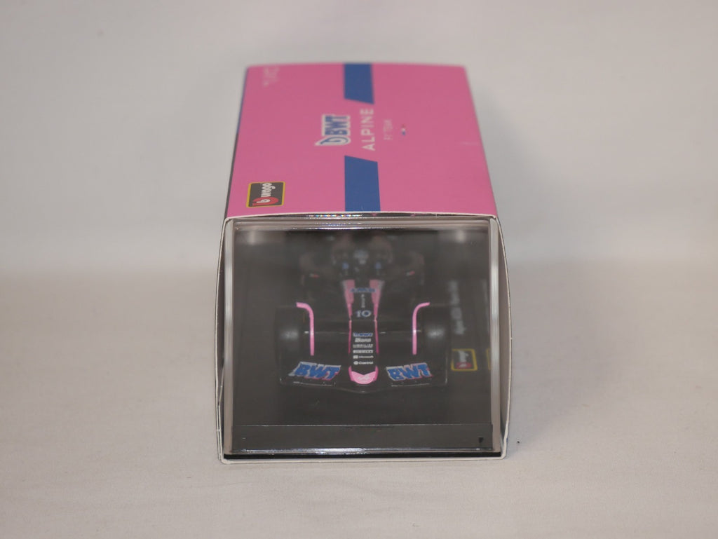 Burago 1:43 Scale BWT Alpine F1 Team A524 2024 No.10 Pierre Gasly - #18-38220G