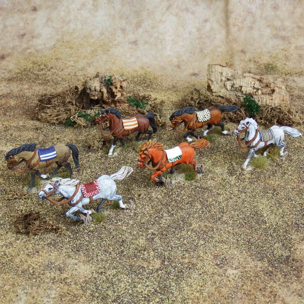 Wargames Atlantic General Accoutrements 28mm Hard Plastic Light Horses WAAGA005