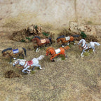 Wargames Atlantic General Accoutrements 28mm Hard Plastic Light Horses WAAGA005