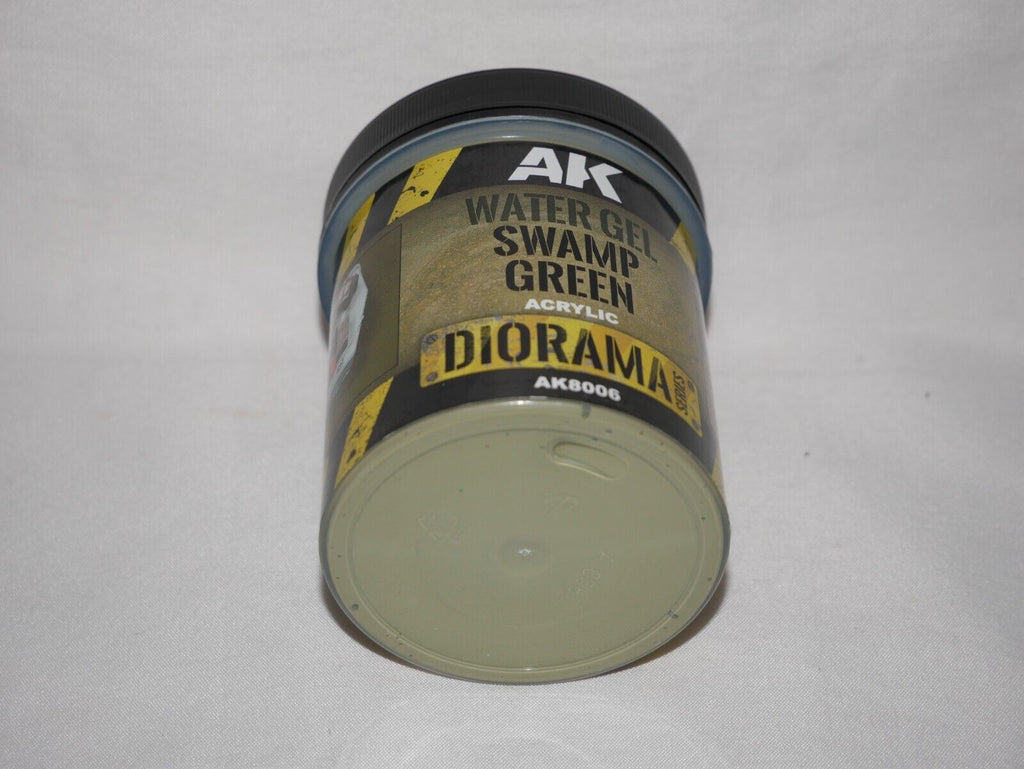 AK Interactive Diorama Series Green Swamp Water Gel Acrylic 250ml Tub - AK8006