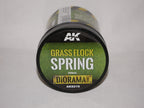AK Interactive Diorama Series 2mm Spring Grass Flock 250ml Plastic Tub - AK8219