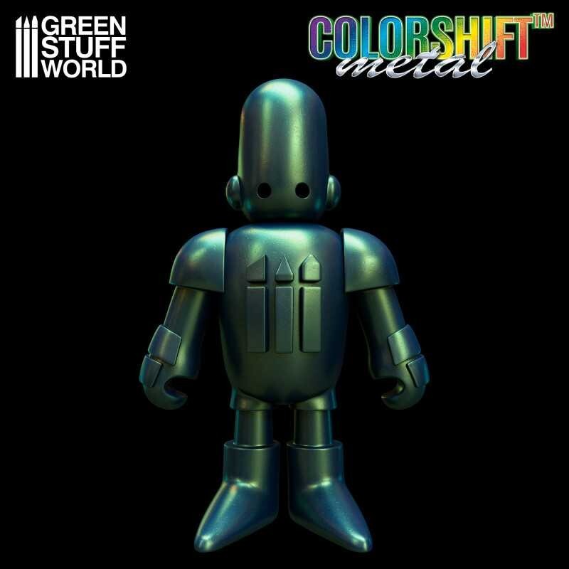 Green Stuff World Colorshift Chameleon Metal Paints Storm Surge Green 17ml 1554