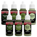 The Army Painter Warpaints Fanatic Flexible Triade Plus+ Olive Greens Set WP8091