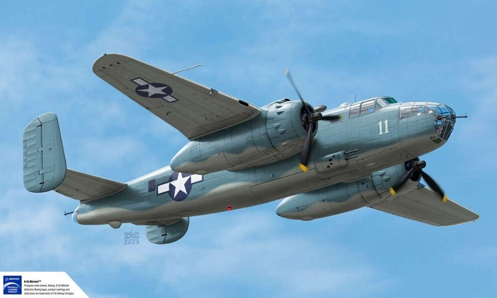 Academy 1:48 USMC PBJ-1D North American (B-25 Mitchell) Skill Level 4 - 12334