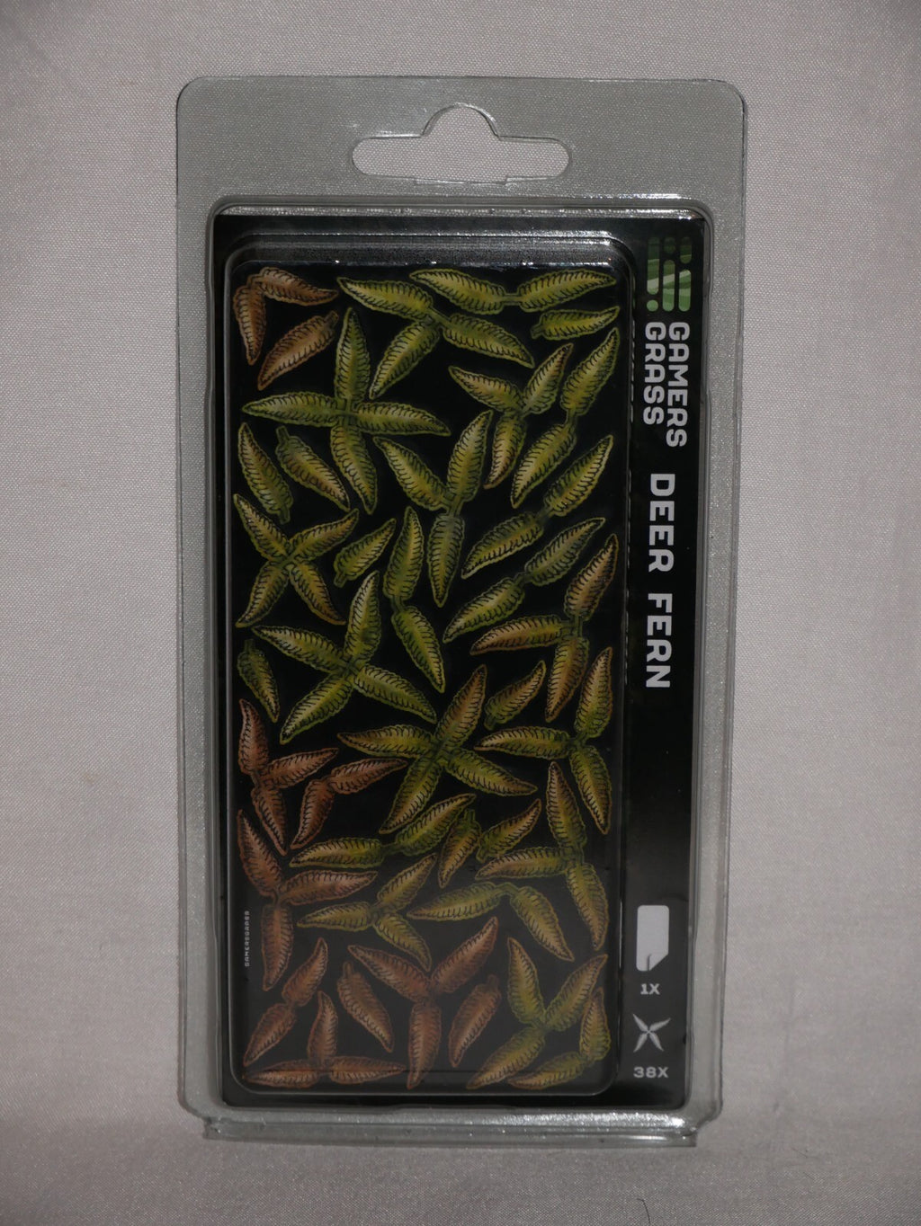 Gamers Grass Full Color Laser Cut Plants Deer Fern For Bases 38 Per Pack GGLP-DF
