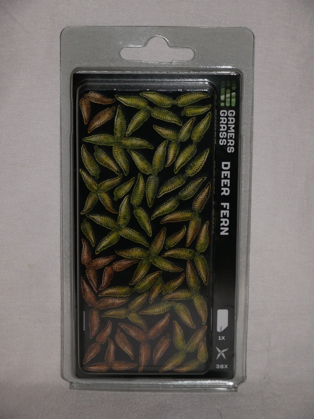 Gamers Grass Full Color Laser Cut Plants Deer Fern For Bases 38 Per Pack GGLP-DF