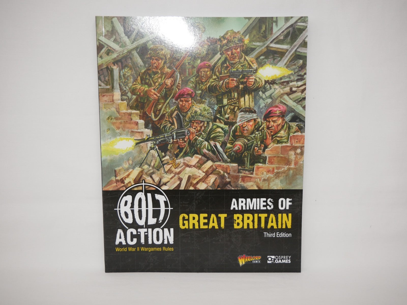 Warlord Games Bolt Action 1:56 Armies Of Great Britain Third Edition Rule Book - 401011001