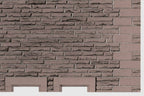 Superquick Kits 1:76 Scale Red Sandstone Walling Coursers Style For HO/OO - D11