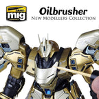 Ammo By Mig Jimenez Mecha Light Green Oilbrusher Brush Applicator - A.MIG-3529