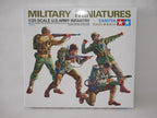 Tamiya Military Miniatures 1:35 Scale WWII US Army Infantry Plastic Kit - 35013