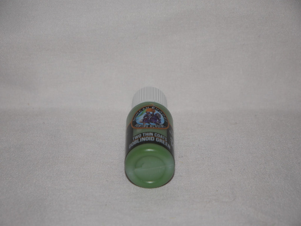 Duncan Rhodes Painting Academy Two Thin Coats Goblinoid Green 15ml Bottle 10074
