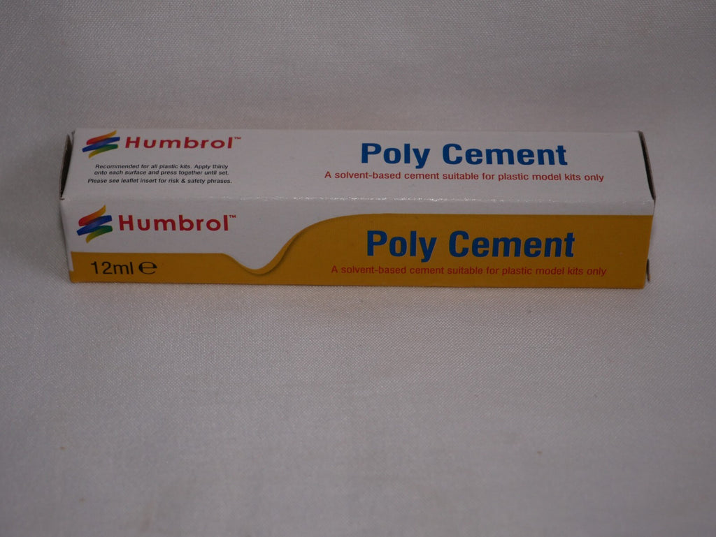 Humbrol Medium Poly Cement A Solvent Based Glue For Plastics Models 12ml AE4021
