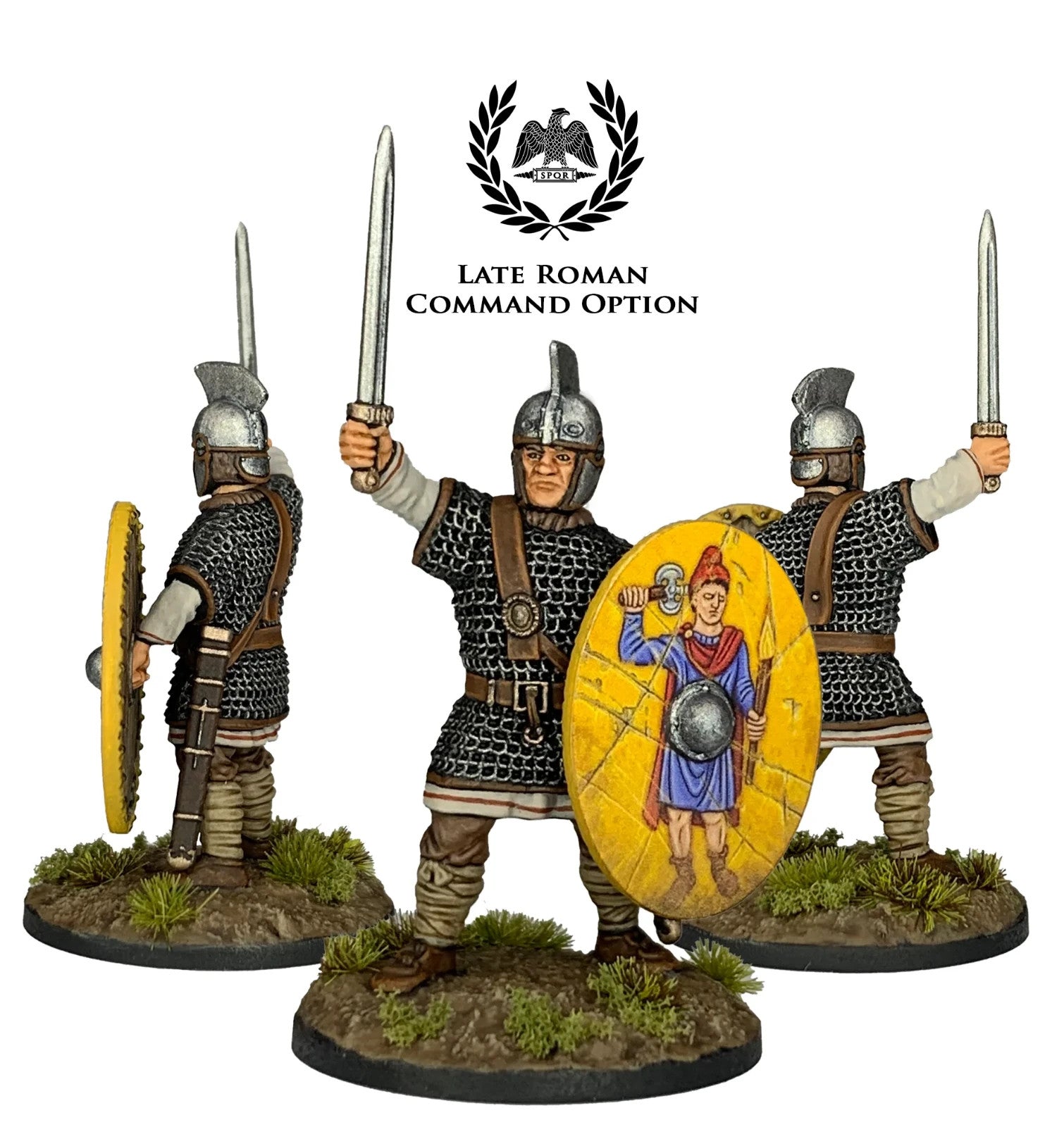 Victrix 28mm Scale Plastic Late Roman Infantry & Heavy Cavalry Warband - VXWB001