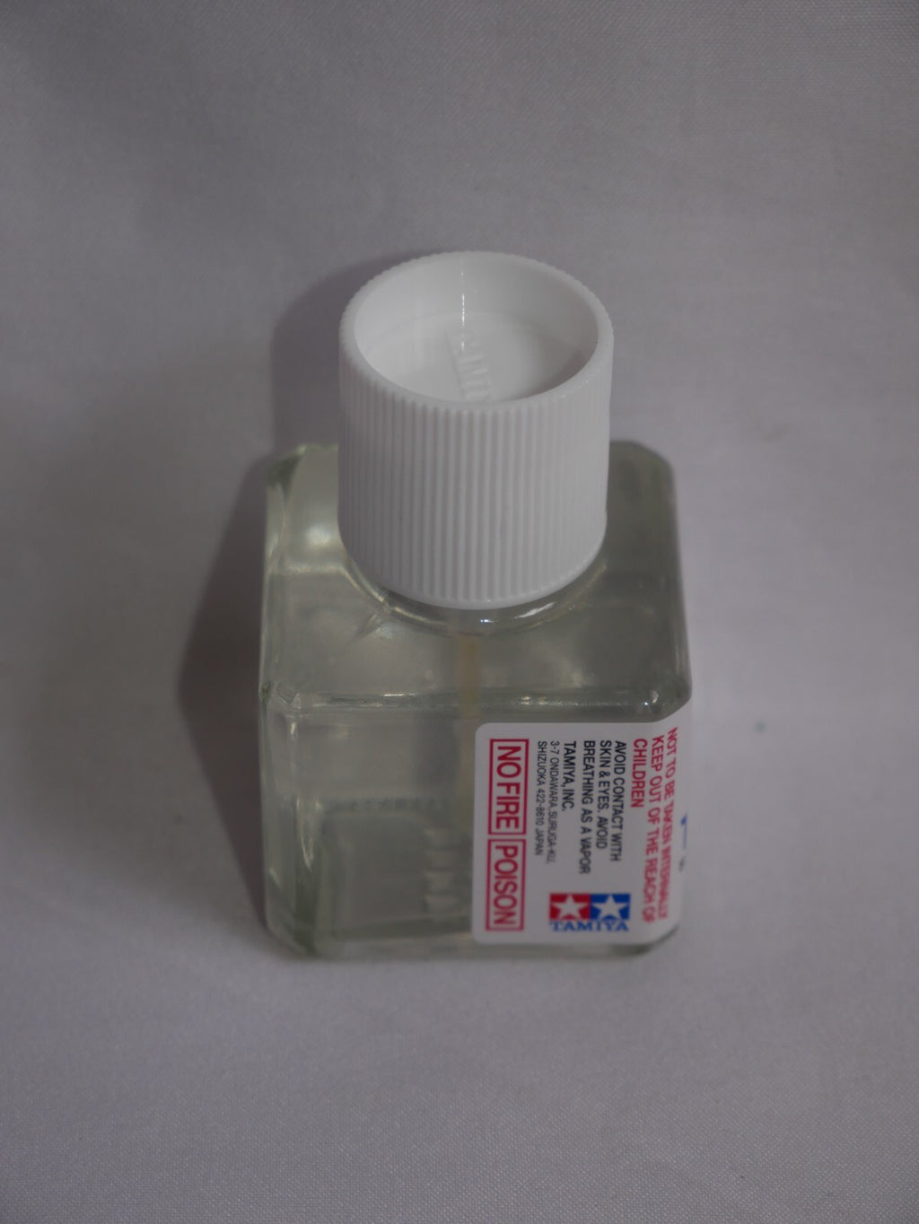 Tamiya Polystyrene Cement Suitable For Plastic Hobby Kits 40ml Glass Jar - 87003